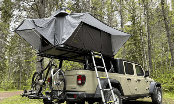 Roof Top Tents in forest