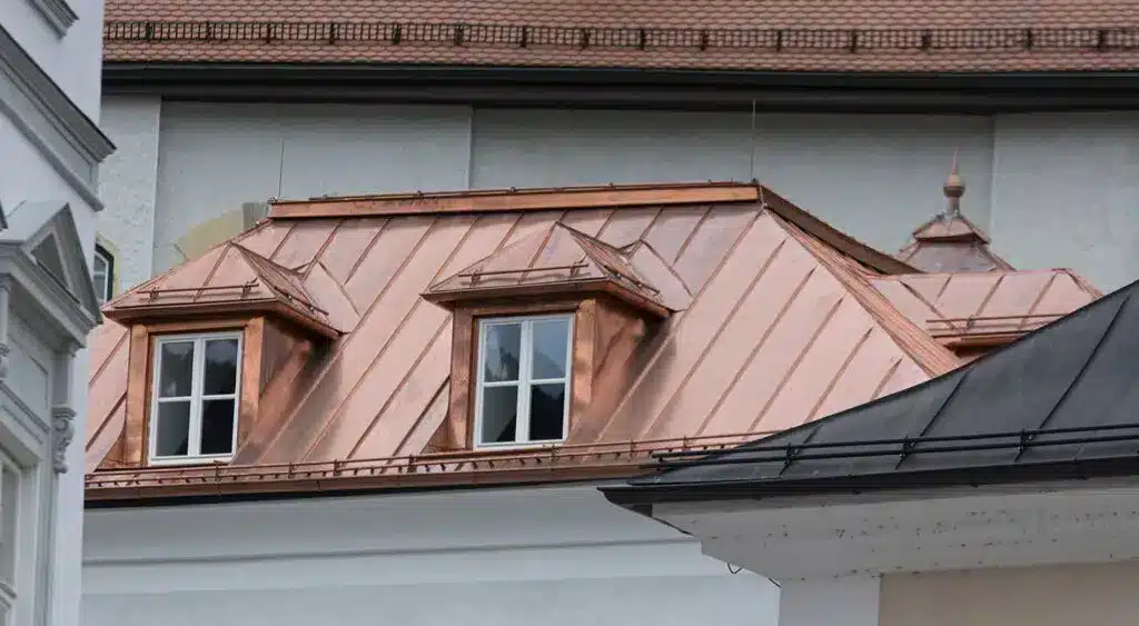 roof in copper