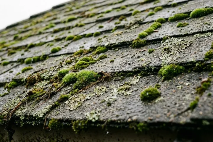 How To Deal With Green Moss on Roof Shingles?
