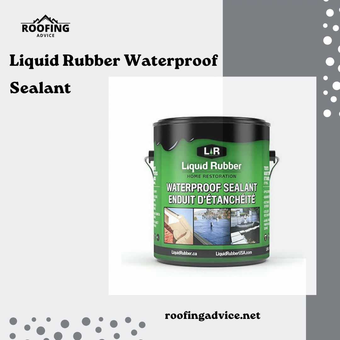 Liquid Rubber Waterproof Sealant on a light background
