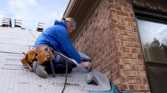 Roof flashing
