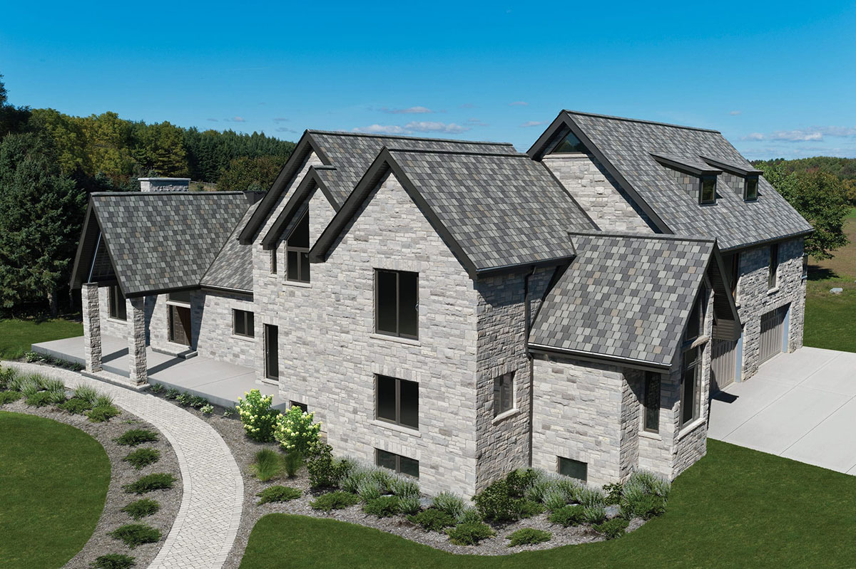 asphalt shingles roof of a house asphalt shingles roof of a house