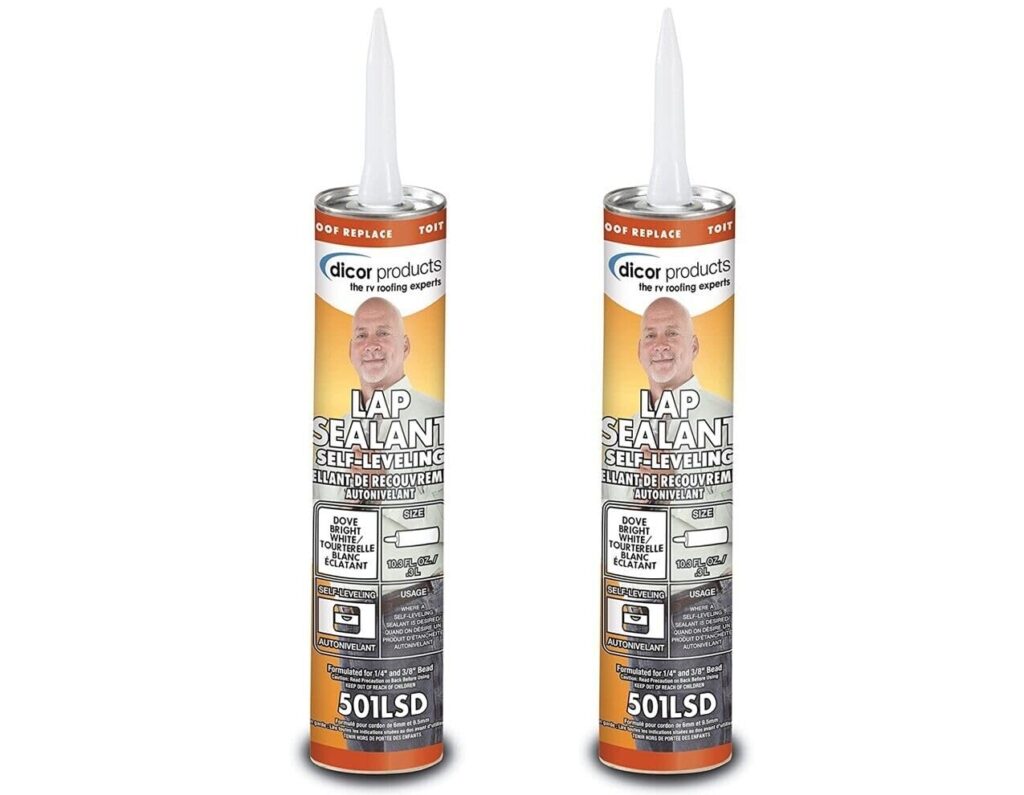 Version 2 bottles of dicor lap sealant